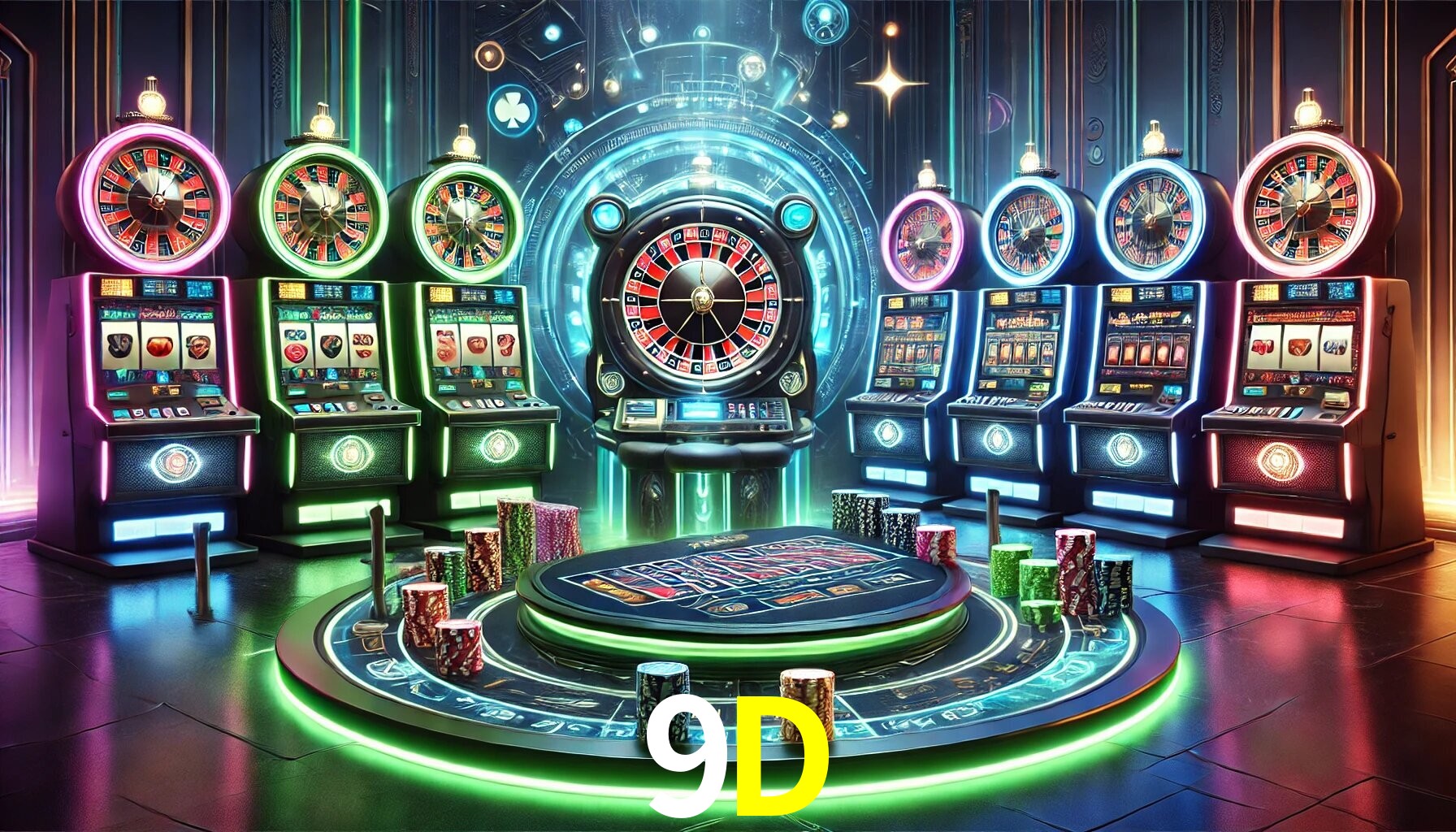 Jogos emocionantes no 9D